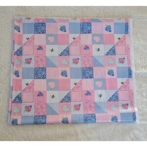 Vintage Fabric Pink Double Knit/Polyester 60s 70s 3.1/4 Yards